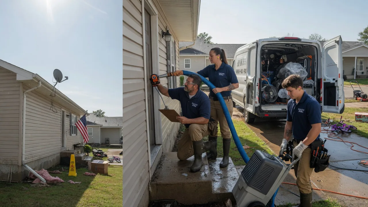 Ceiling Water Damage Restoration in Bedminster, NJ near me